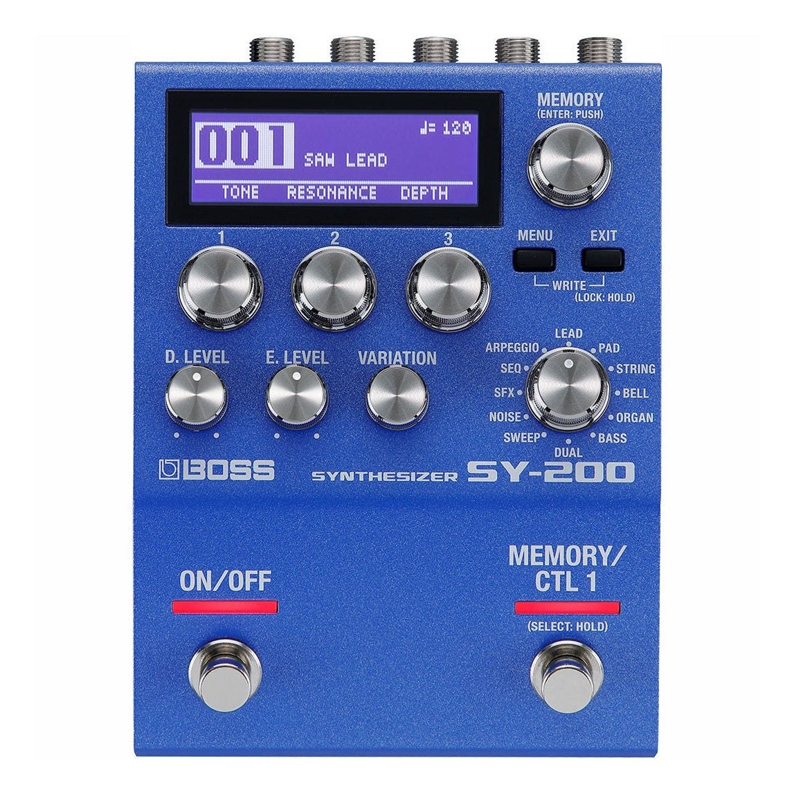 BOSS SY-200 - Guitar Synthesizer Pedal 2