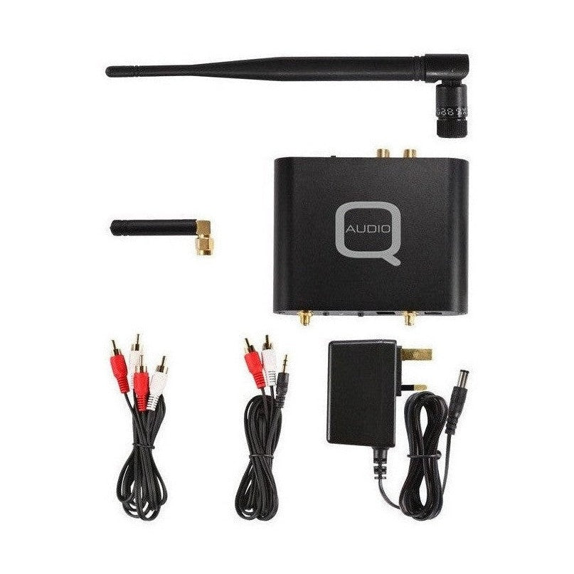Q Audio 100 Way Silent Disco Bundle With Bluetooth Transmitter & Charger 12