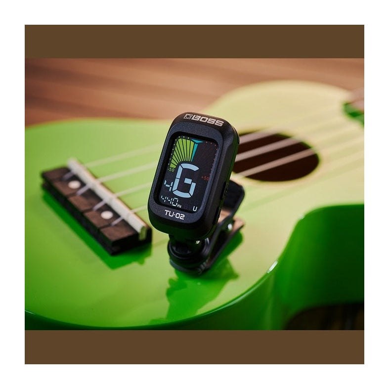 BOSS TU-02 Clip-On Guitar Tuner 5