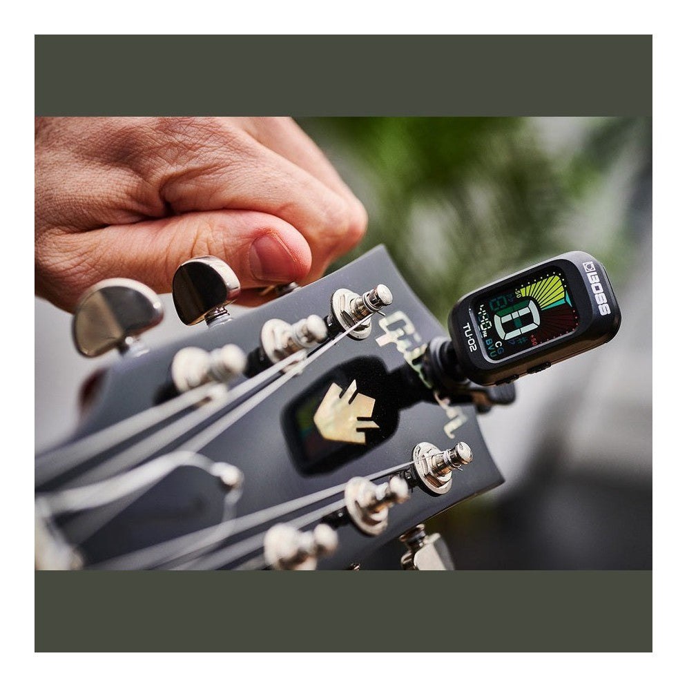 BOSS TU-02 Clip-On Guitar Tuner 6
