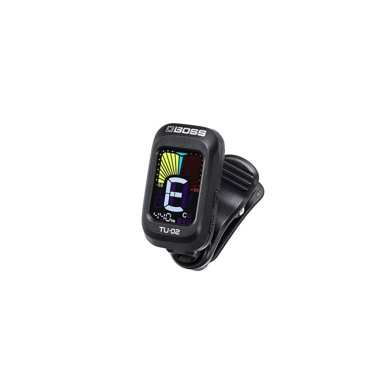 BOSS TU-02 Clip-On Guitar Tuner 1