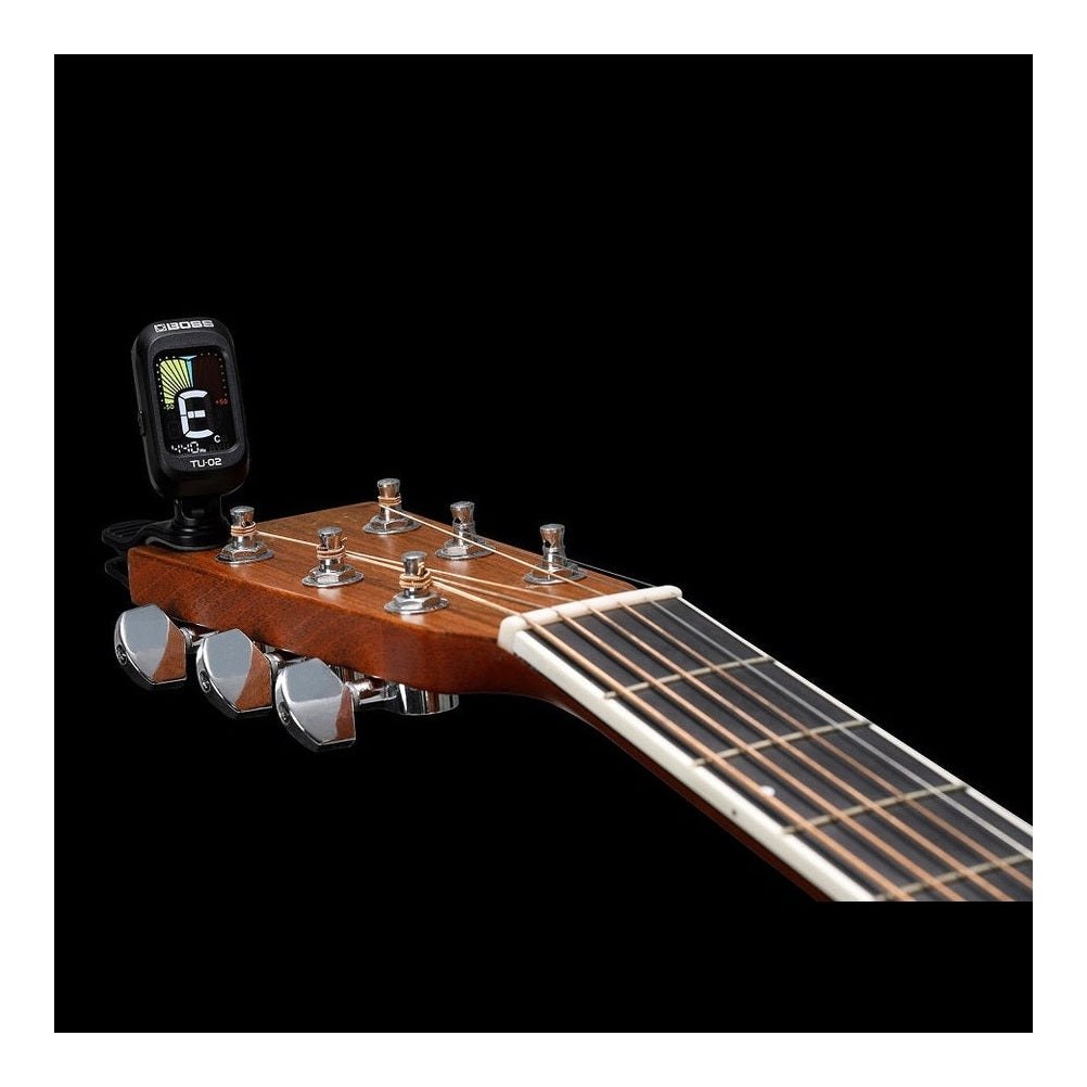 BOSS TU-02 Clip-On Guitar Tuner 7