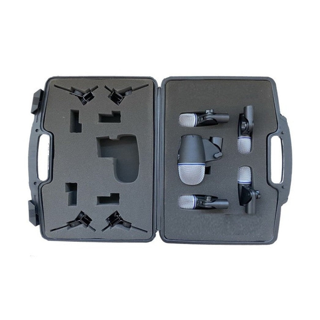 JTS TXB-5M1 5 Piece Drum Mic Package with Case 1