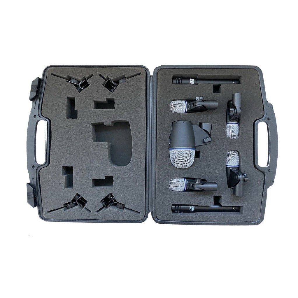 JTS TXB-7M 7 Piece Drum Mic Package with Case 1