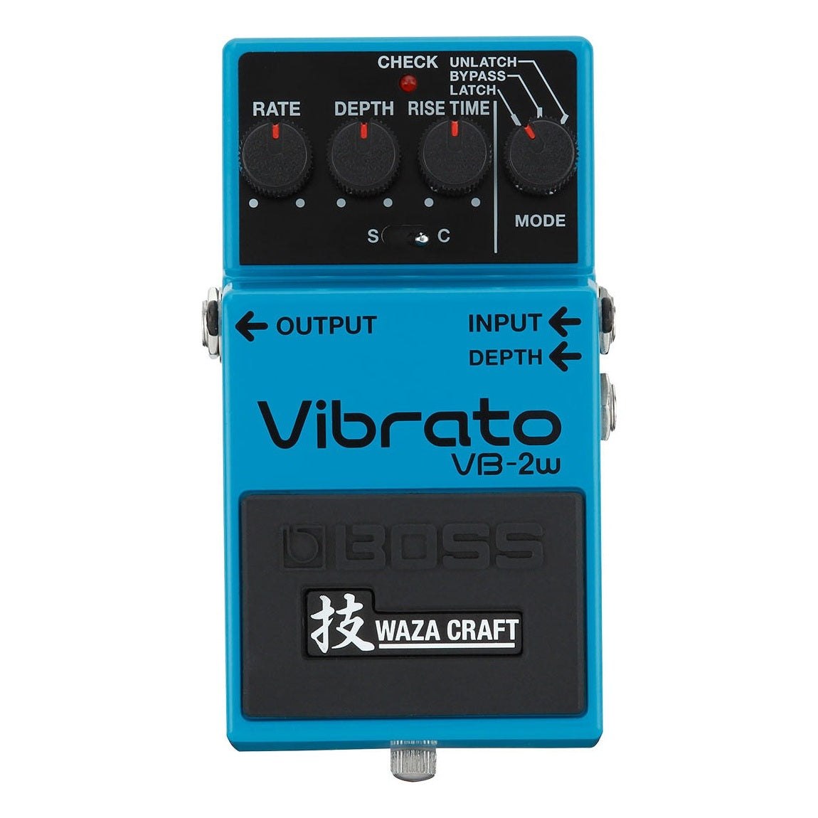 BOSS VB-2W Waza Craft Vibrato Guitar Pedal 1