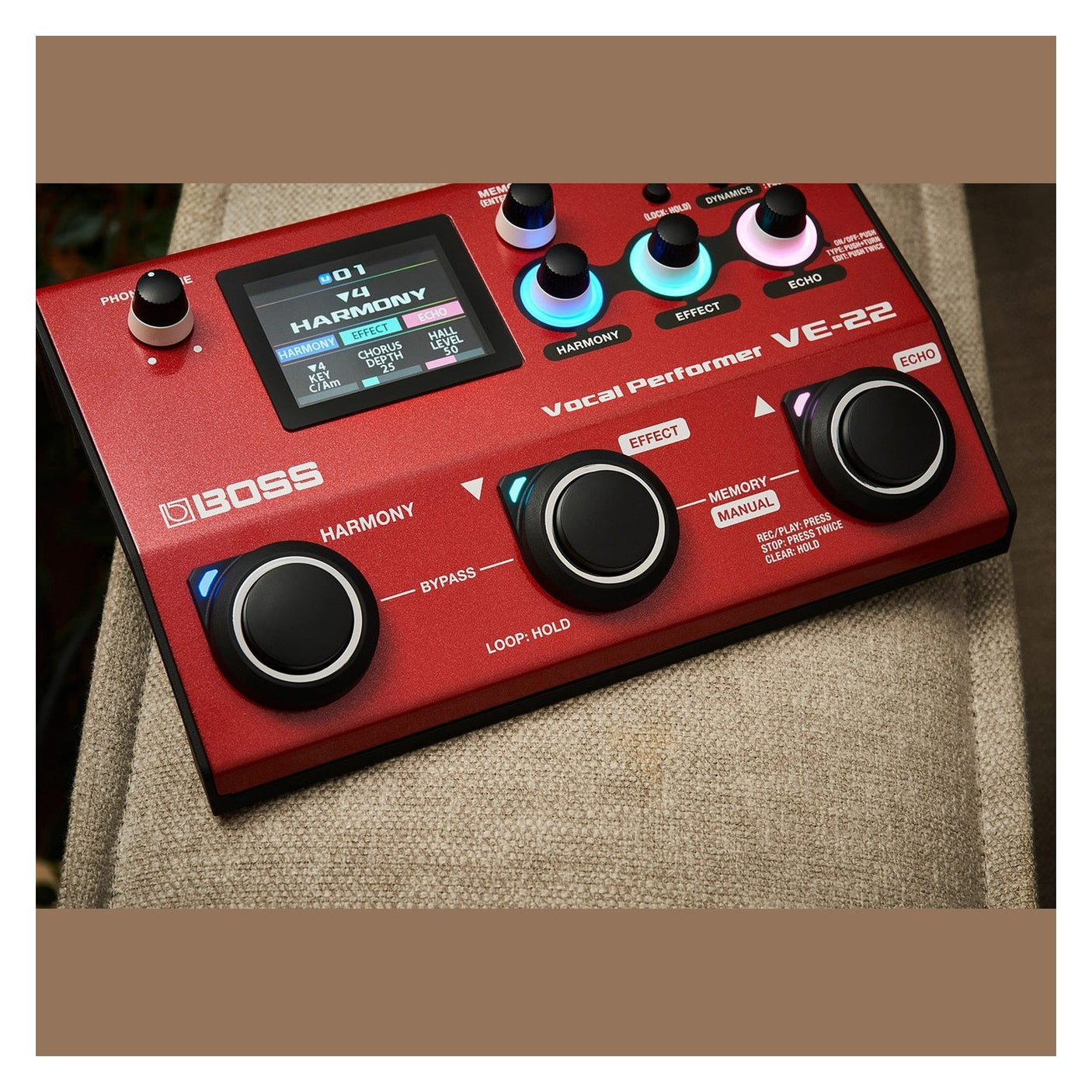 BOSS VE-22 Vocal Performer Multi-Effects Processor 6