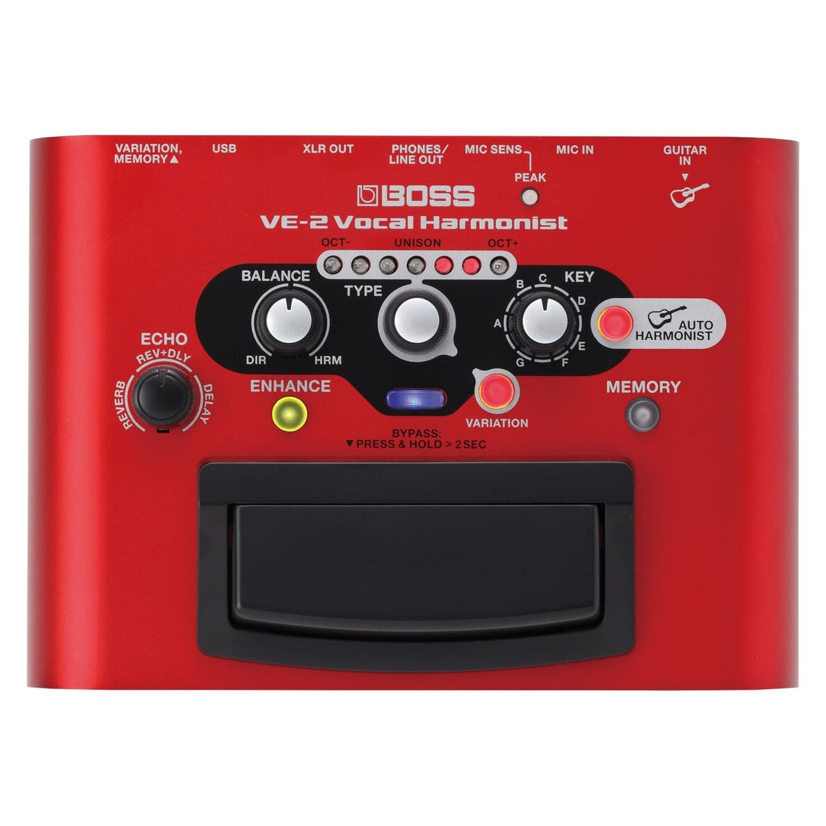 BOSS VE-2 Vocal Harmonist Stompbox 1