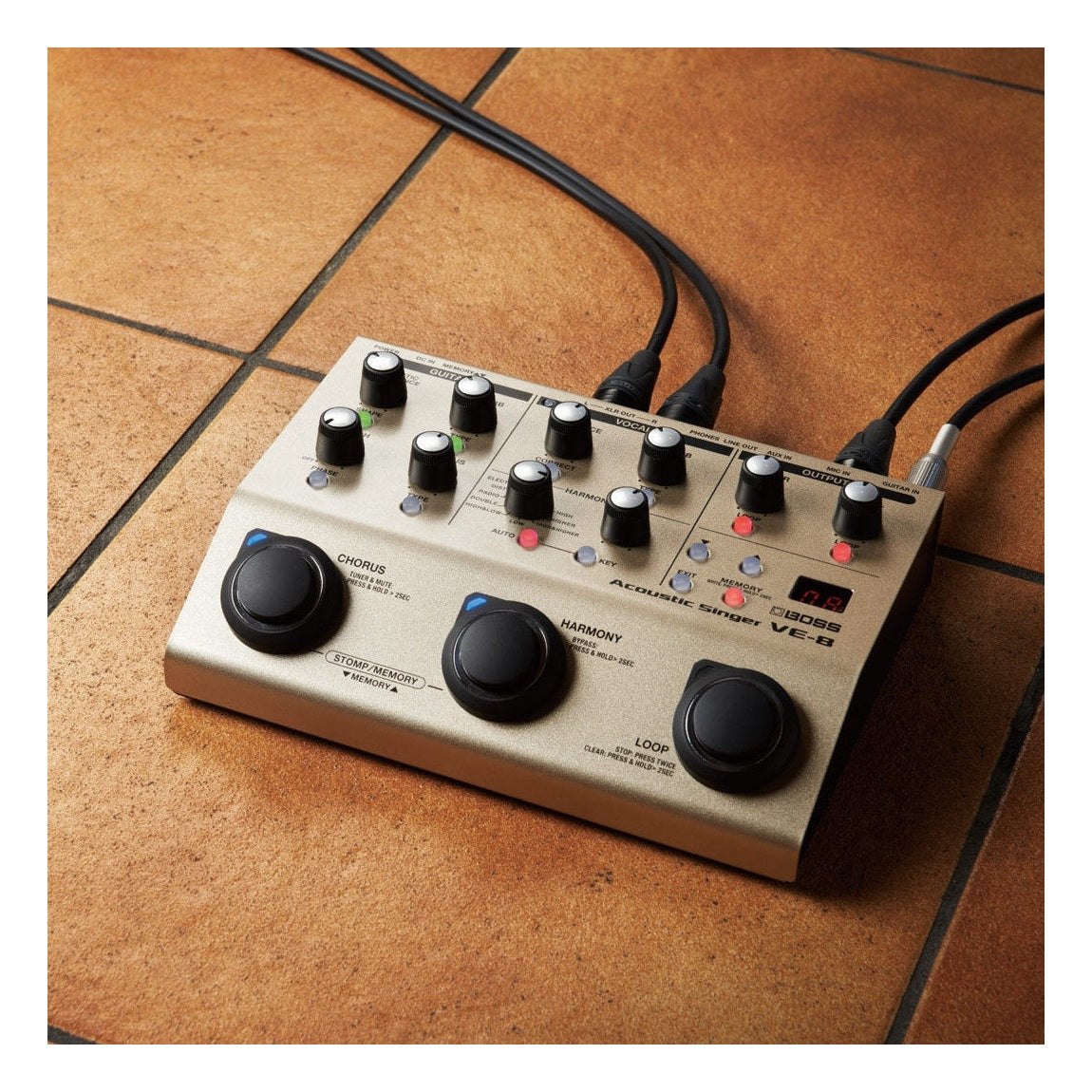 BOSS VE-8 Acoustic Singer Pedal 5