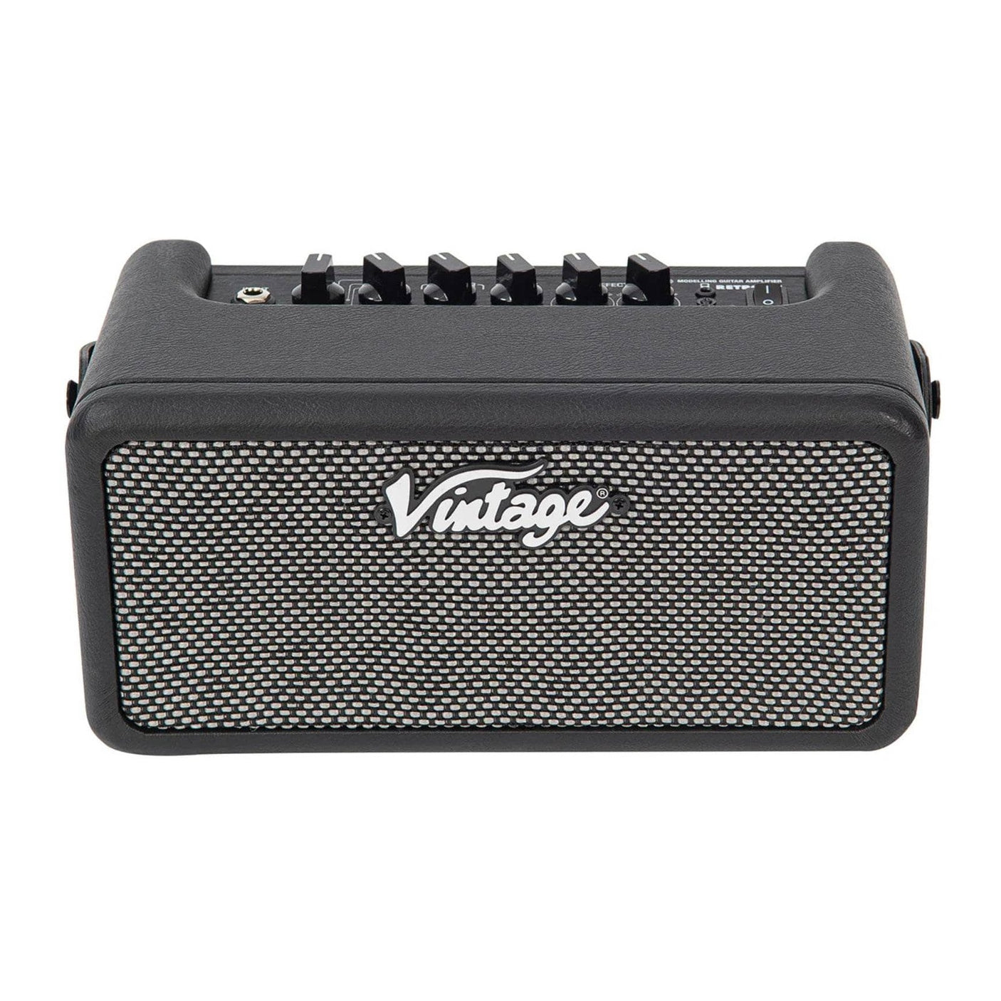 Vintage Retro 15W Guitar Amplifier with Bluetooth & Effects Black 3