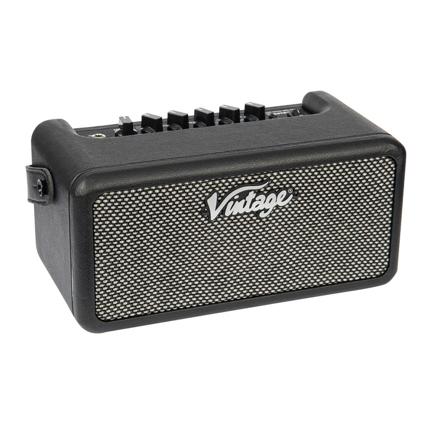 Vintage Retro 15W Guitar Amplifier with Bluetooth & Effects Black 4