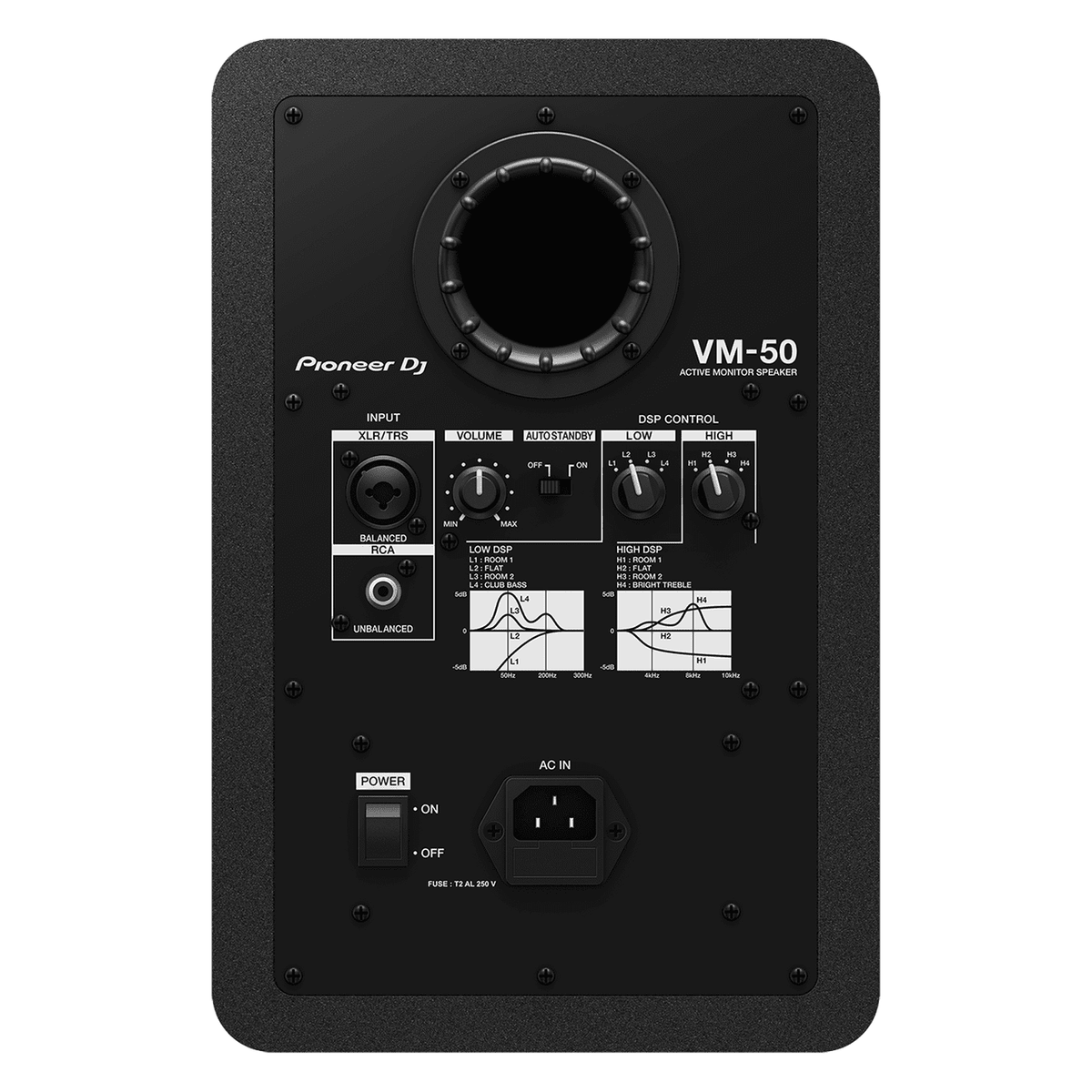 Pioneer DJ VM-50 5” Active Monitor Speaker with DSP Black 2