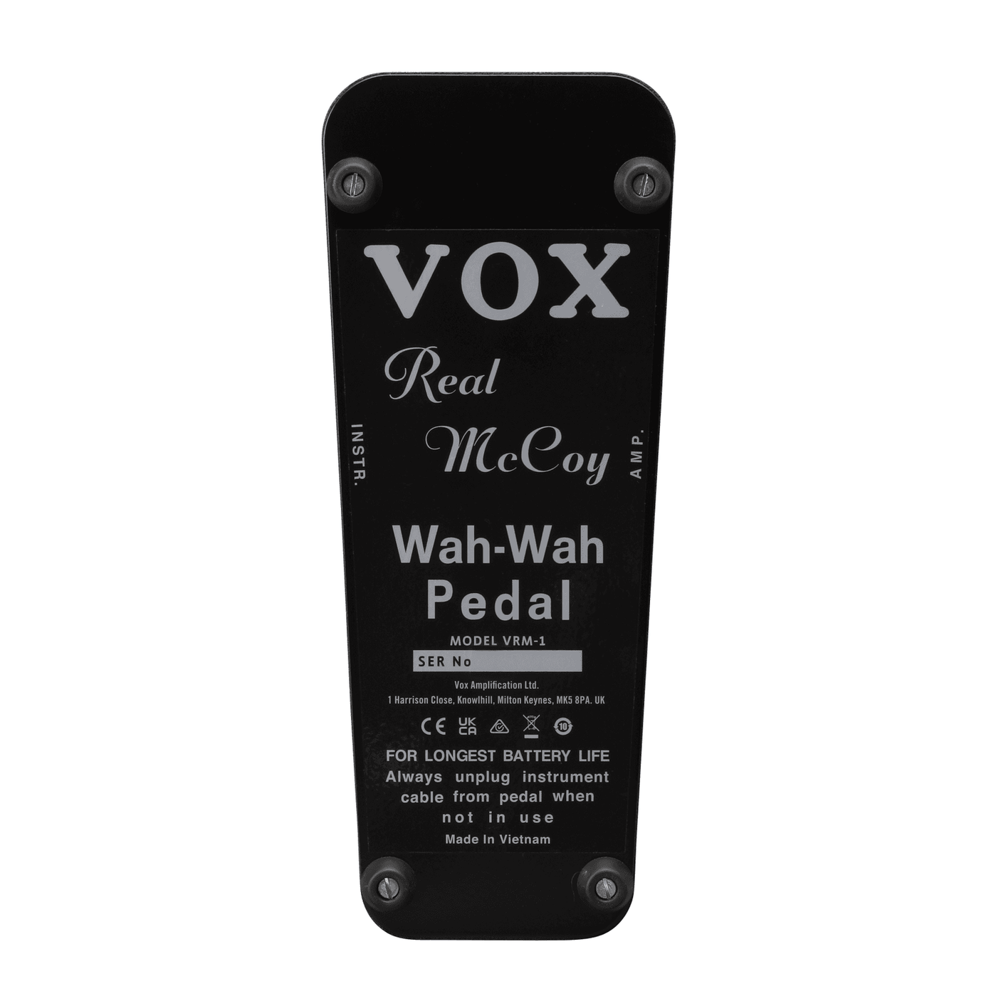 VOX VRM-1 Real McCoy Wah Pedal 3