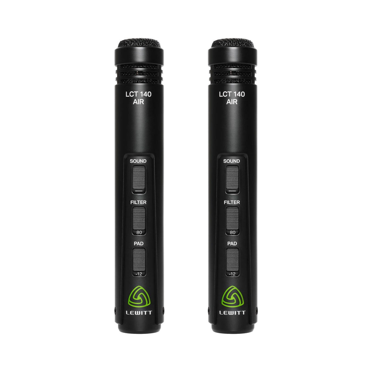 Lewitt LCT 140 AIR Small Diaphragm Condenser Microphone Stereo Matched Pair 1