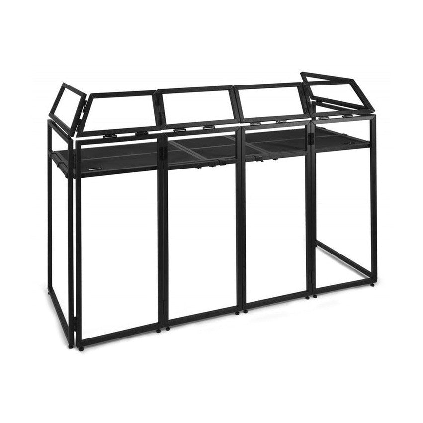 Ultimax DJ Booth Pro XL - Foldable DJ Booth System with Black & White Skrims 1