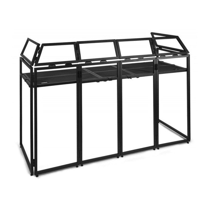 Ultimax DJ Booth Pro XL - Foldable DJ Booth System with Black & White Skrims 1