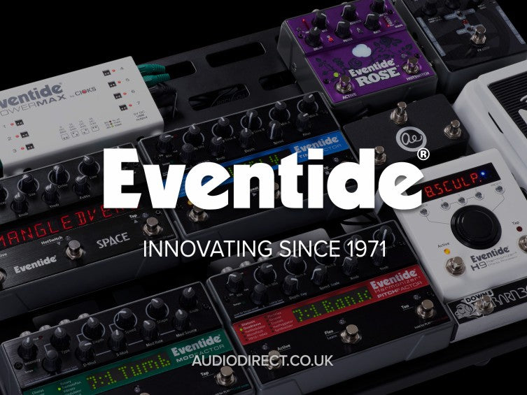 Eventide guitar and vocal pedals