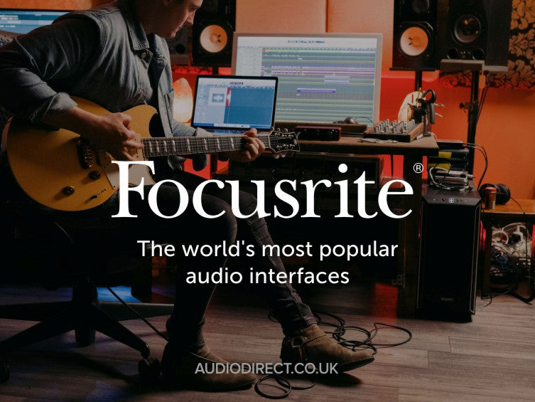 Focusrite the worlds most popular audio interfaces with free uk delivery at Audio Direct