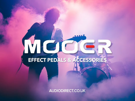 Mooer vocal effect pedals and music accessories now on sale at Audio Direct