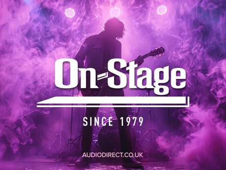 On-stage stands and signal processing boxes are perfect for on-stage performances 