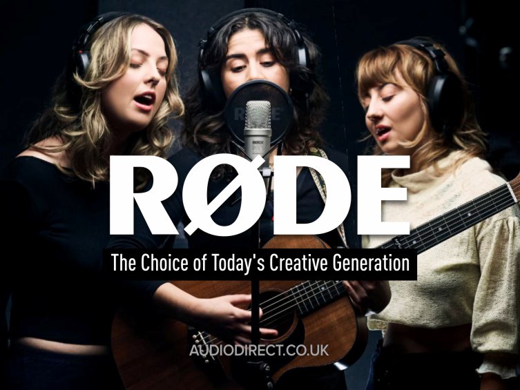 RODE Microphones and Headphones discounted today at Audio Direct