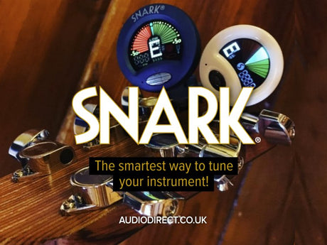 Snark clip on Tuners are the smartest way to tune your instrument, get one today with free uk delivery at Audio Direct