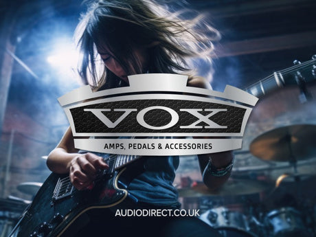 VOX 60 years of iconic British tone, selling amplifiers, guitar pedals and accessories 
