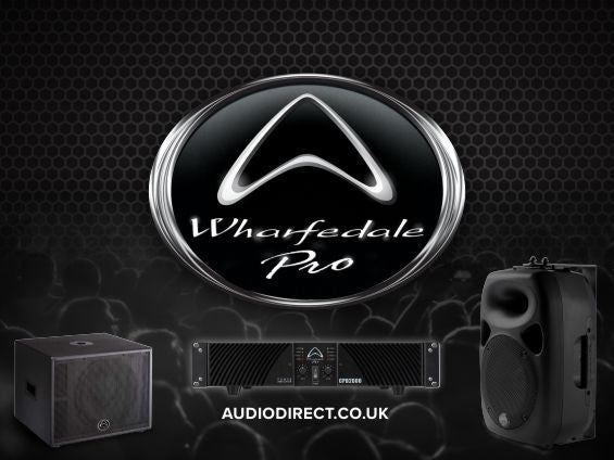 Wharfedale Pro chosen by bands and musicians for clarity and power at a great price point, shop now at Audio Direct for the best deals on Wharfedale Pro