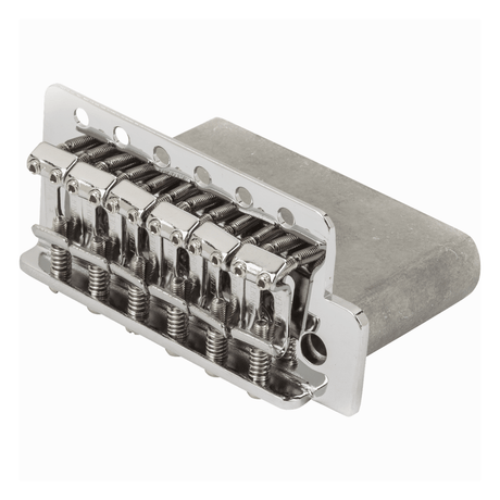 Fender Vintage-Style Standard Series Stratocaster Tremolo Bridge Assembly - Chrome 1