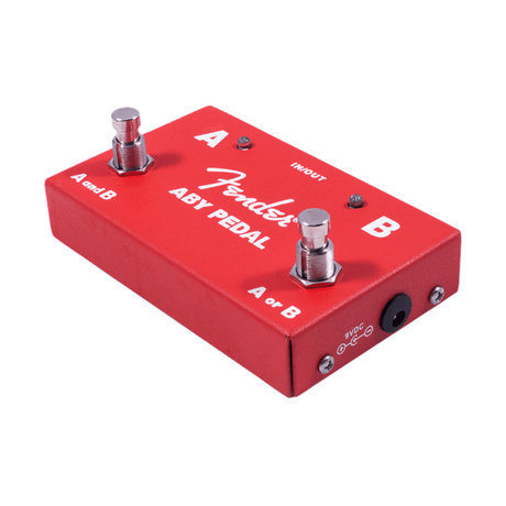 Fender 2-Switch ABY Pedal, Red 6