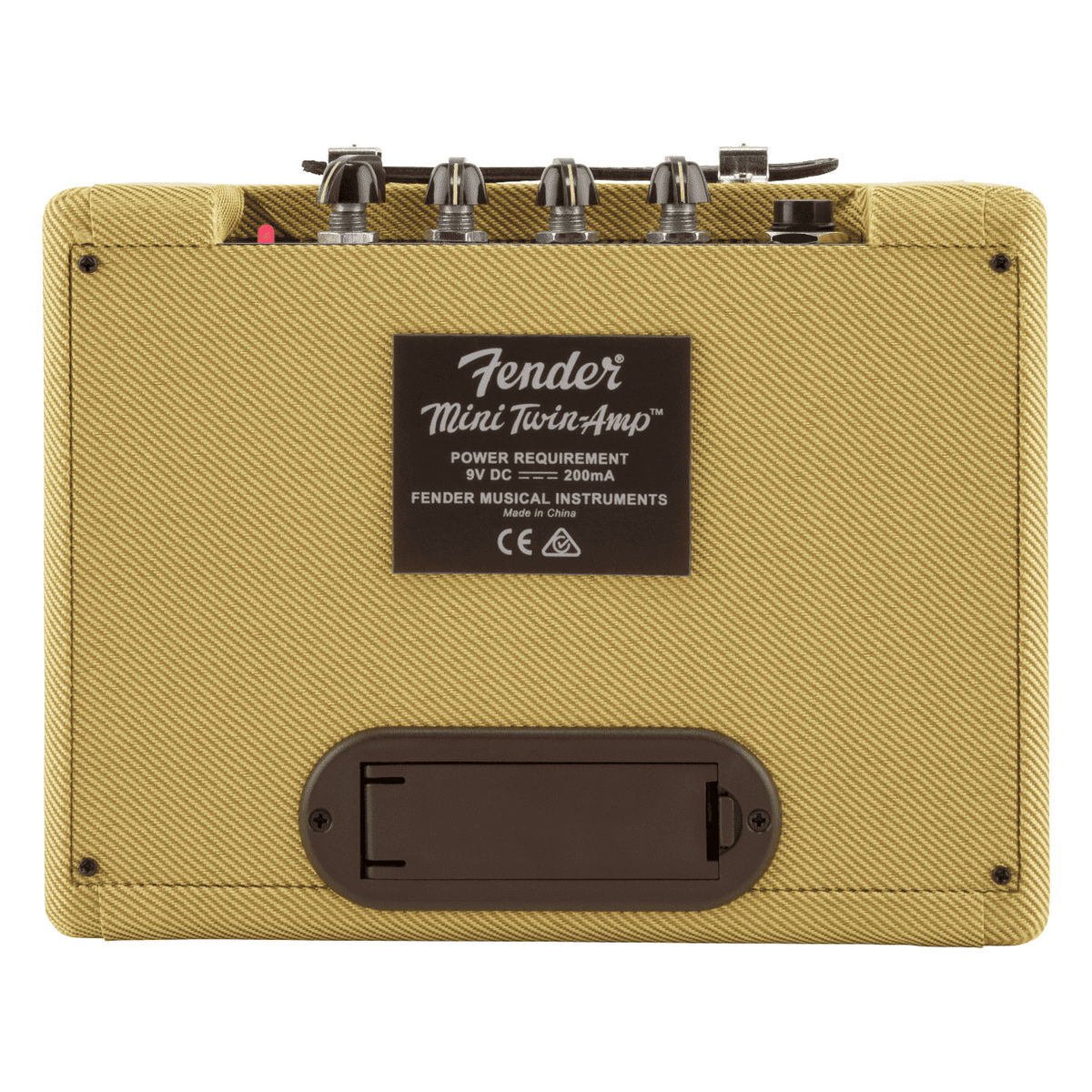 Fender Mini ’57 Twin-Amp - Portable Guitar Practice Amplifier Tweed 3