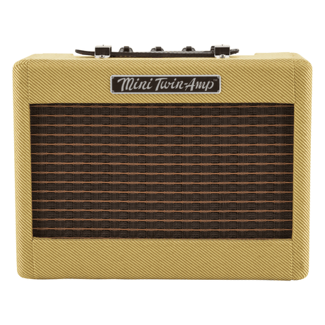 Fender Mini ’57 Twin-Amp - Portable Guitar Practice Amplifier Tweed 2