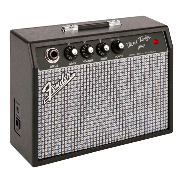 Fender Mini ’57 Twin-Amp - Portable Guitar Practice Amplifier Black 1
