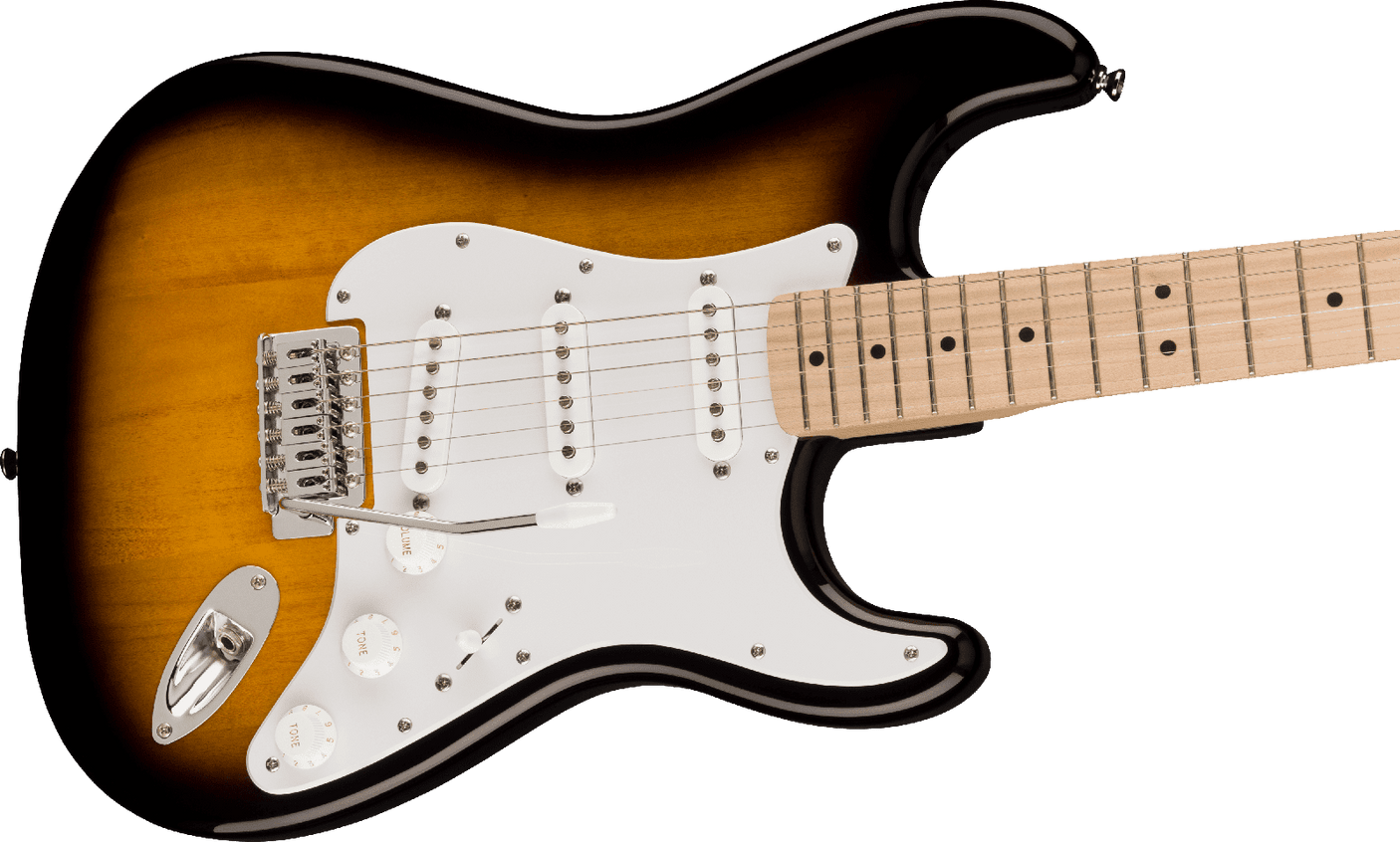 Fender Squier Sonic Stratocaster Pack - Sunburst & Maple Neck 7