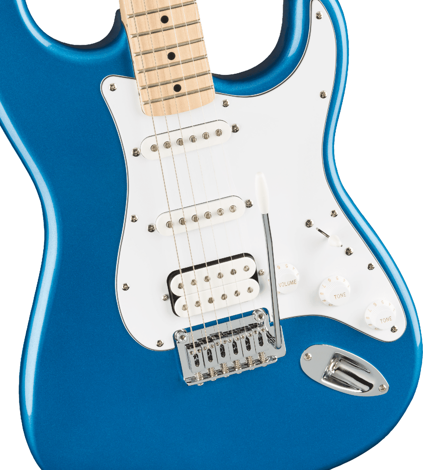 Fender Squire Squier Affinity Series Stratocaster HSS Pack - Lake Placid Blue 4