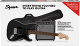 Fender Squire Squier Affinity Series Stratocaster HSS Pack - Charcoal Frost Metallic 2