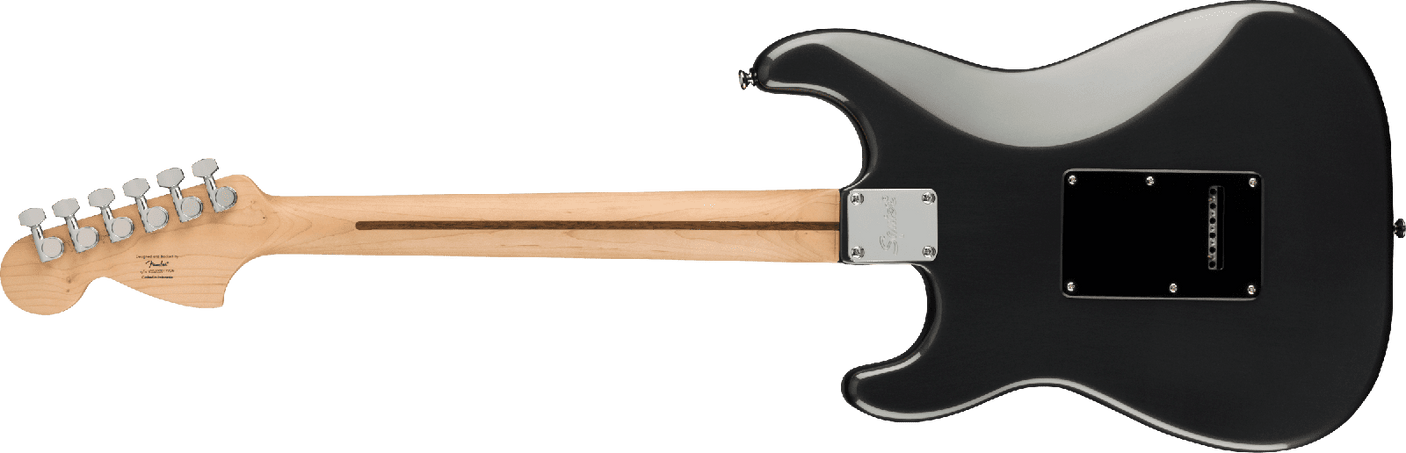 Fender Squire Squier Affinity Series Stratocaster HSS Pack - Charcoal Frost Metallic 4