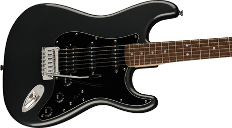 Fender Squire Squier Affinity Series Stratocaster HSS Pack - Charcoal Frost Metallic 5