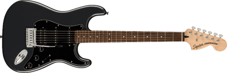 Fender Squire Squier Affinity Series Stratocaster HSS Pack - Charcoal Frost Metallic 3