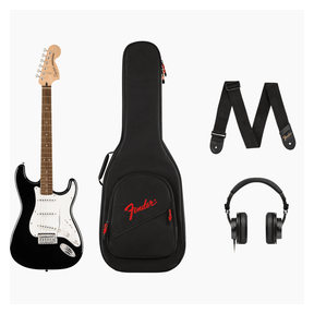 Fender Squire Affinity Series Stratocaster Mustang Micro Pack 1