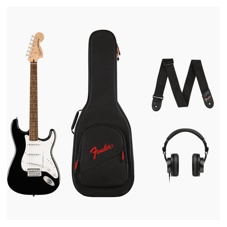 Fender Squire Affinity Series Stratocaster Mustang Micro Pack 1