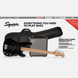Fender Squier Affinity Series Precision Bass PJ Pack - Black 2