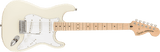 Squier Affinity Series Stratocaster Electric Guitar — Olympic White