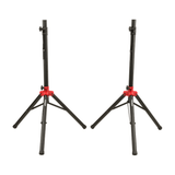Fender Compact Speaker Stands with Carry Bag - Black 1