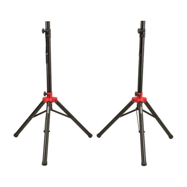 Fender Compact Speaker Stands with Carry Bag - Black 1