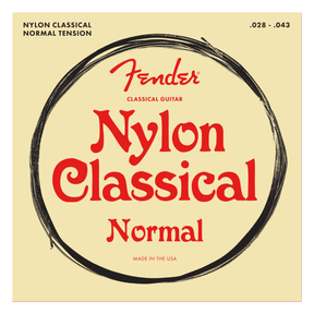 Fender 100 Classical Nylon Tie End Strings .028-.043 1
