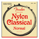 Fender Nylon Classical Guitar Strings - 130 Clear/Silver .028-.043 1
