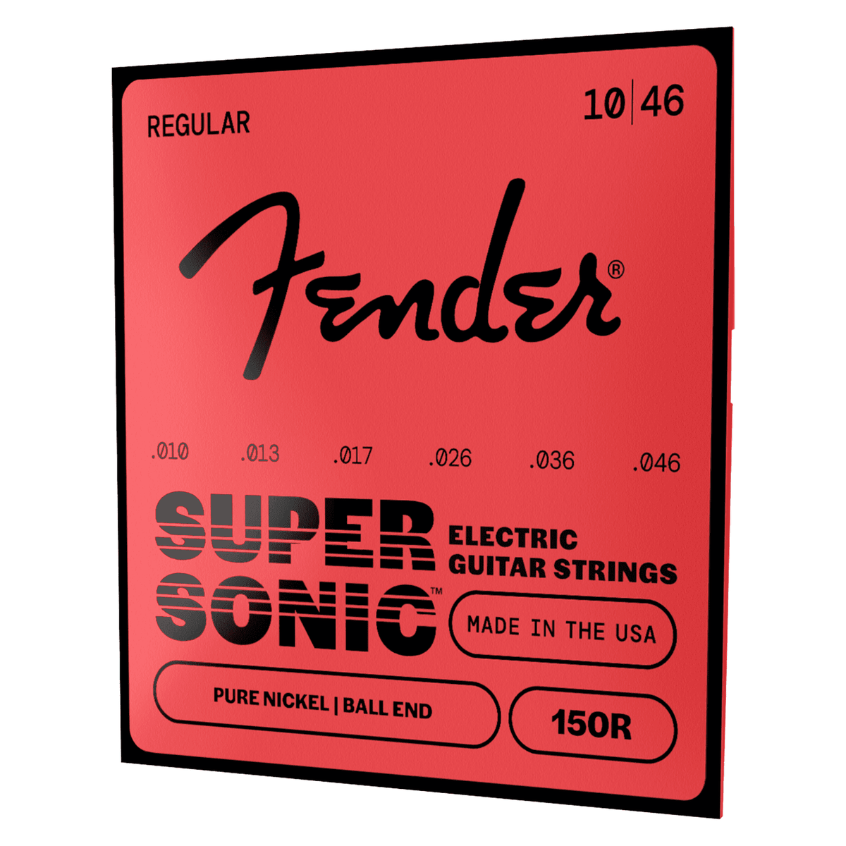 Fender Original 150L Pure Nickel Electric Guitar Strings, Regular — 10-46 1