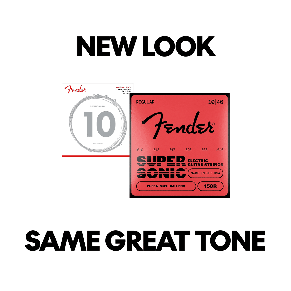 Fender Original 150L Pure Nickel Electric Guitar Strings, Regular — 10-46 4
