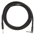 Fender Professional Series 3M Instrument Cable, Straight-Angle, Black 1
