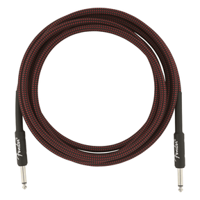 Fender Professional Series 3M Instrument Cable, Straight, Red Tweed 1